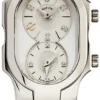Philip Stein Signature Dual Time Ladies Watch Model 100DSMOPNBL