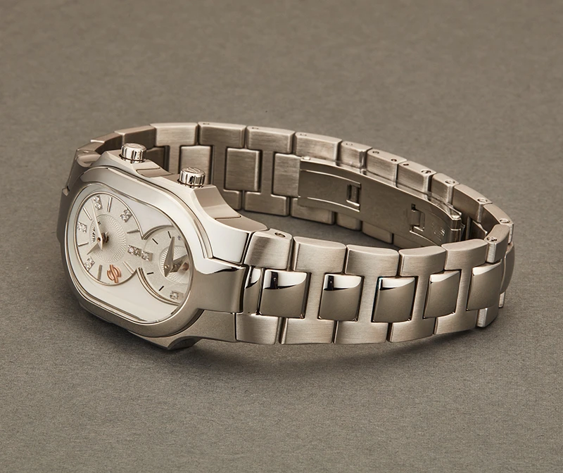 Philip Stein Signature Dual Time Ladies Watch Model 100DSMOPSS3 2 Philip Stein Signature Dual Time Ladies Watch Model 100DSMOPSS3 - Image 2