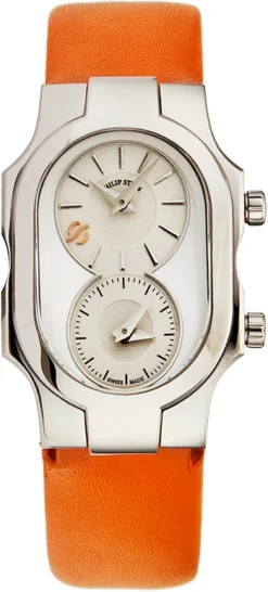 Philip Stein Signature Dual Time Ladies Watch Model 100SMOPKO