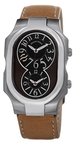 Philip Stein Signature Large Ladies Watch Model 2-BRN-CSTC