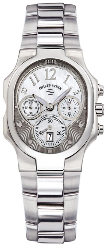 Philip Stein Signature Classic Chronograph Ladies Watch Model 22-FGR-SS 1 Philip Stein Signature Classic Chronograph Ladies Watch Model 22-FGR-SS