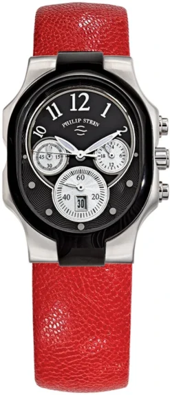 Philip Stein Signature Classic Chronograph Ladies Watch Model 22TB-FB-CPR
