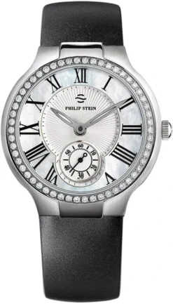 Philip Stein Signature Round 40MM Mid Ladies Watch Model 42D-CMOP-RB