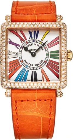 Franck Muller Master Square Ladies Watch Model 6002LQZCDDR5NOR