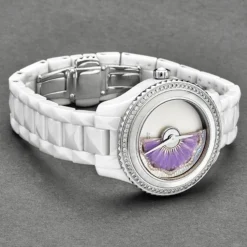 Christian Dior White VIII Grand Bal Ladies Watch Model CD123BE1C003 -Classic Watch Store CD123BE1C003 ZM 220copy