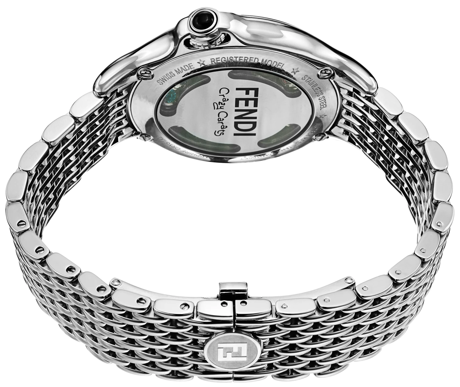Fendi Crazy Carats Ladies Watch Model F107034000B0T02 3 Fendi Crazy Carats Ladies Watch Model F107034000B0T02 - Image 3