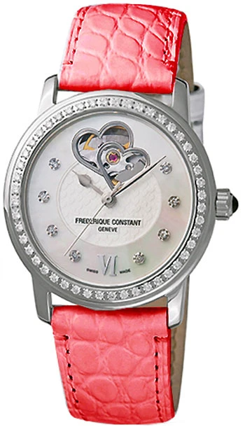 Frederique Constant Double Heart Beat Ladies Watch Model FC-310DHB2PD6 1 Frederique Constant Double Heart Beat Ladies Watch Model FC-310DHB2PD6