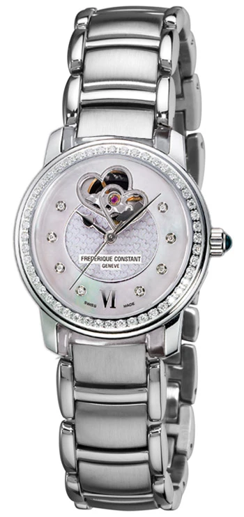 Frederique Constant Double Heart Beat Ladies Watch Model FC-310DHB2PD6B 1 Frederique Constant Double Heart Beat Ladies Watch Model FC-310DHB2PD6B