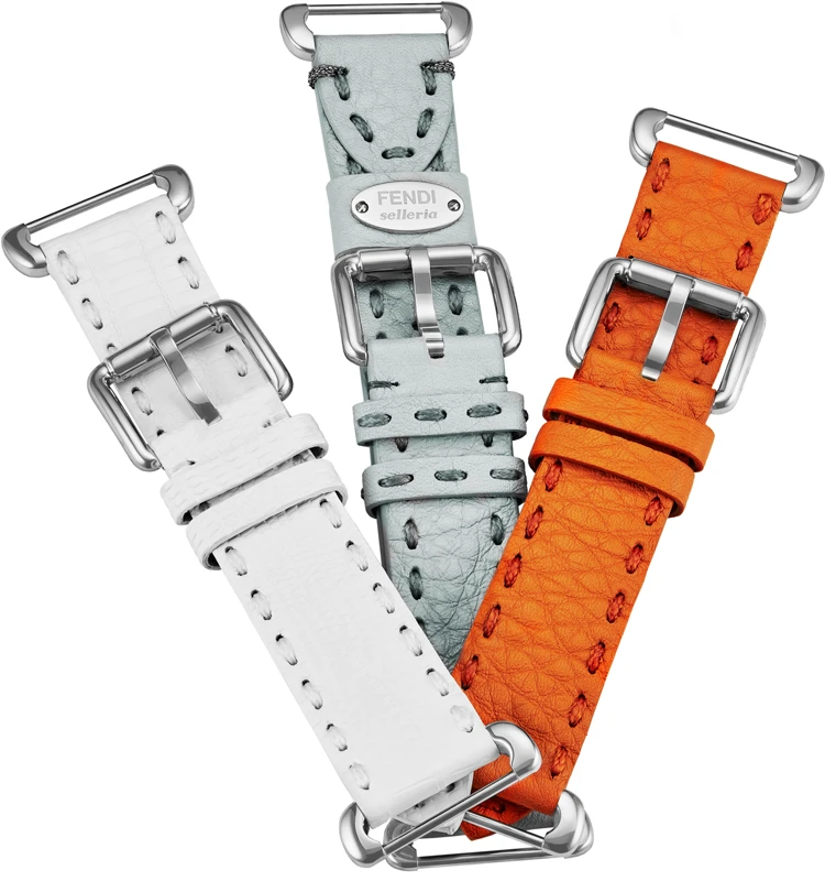 Fendi Selleria 3 Additional Straps Set With Ladies Watch Model F8010345H0-SET6 2 Fendi Selleria 3 Additional Straps Set With Ladies Watch Model F8010345H0-SET6 - Image 2